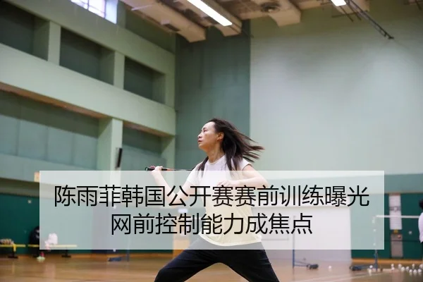 陈雨菲韩国公开赛赛前训练曝光 网前控制能力成焦点